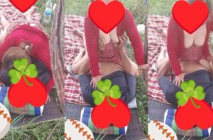 คลิปโป๊ทางบ้าน ชวนแม่เพื่อนสาวใหญ่ไปเย็ดกลางทุ่ง