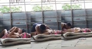 ผัวเมียรุ่นใหญ่แอบจัดกันในกระท่อม